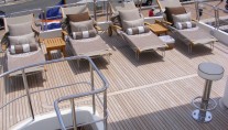 Benetti Yacht BACCHANAL -  Sundeck Sunbeds